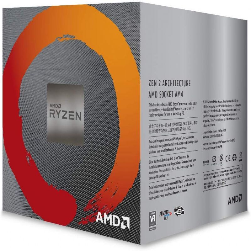 AMD Ryzen 5 3600X 3.8 Ghz. AM4 imagen 2