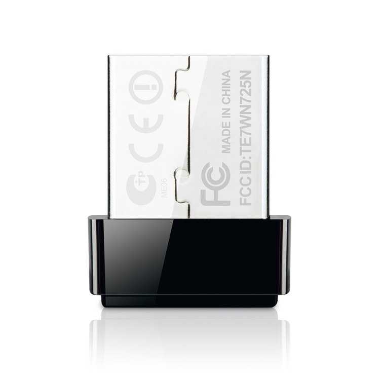 Adaptador Wireless Nano USB TP-LINK B/G/N 150 Mbps imagen 2