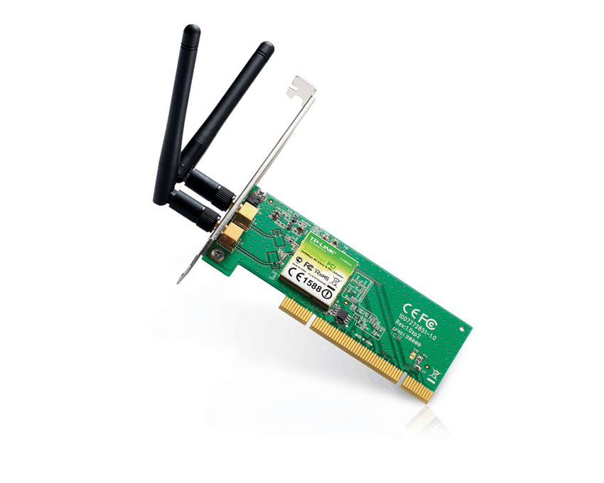 Adaptador Wireless TP-LINK PCI 300Mbps N - 2 Antenas