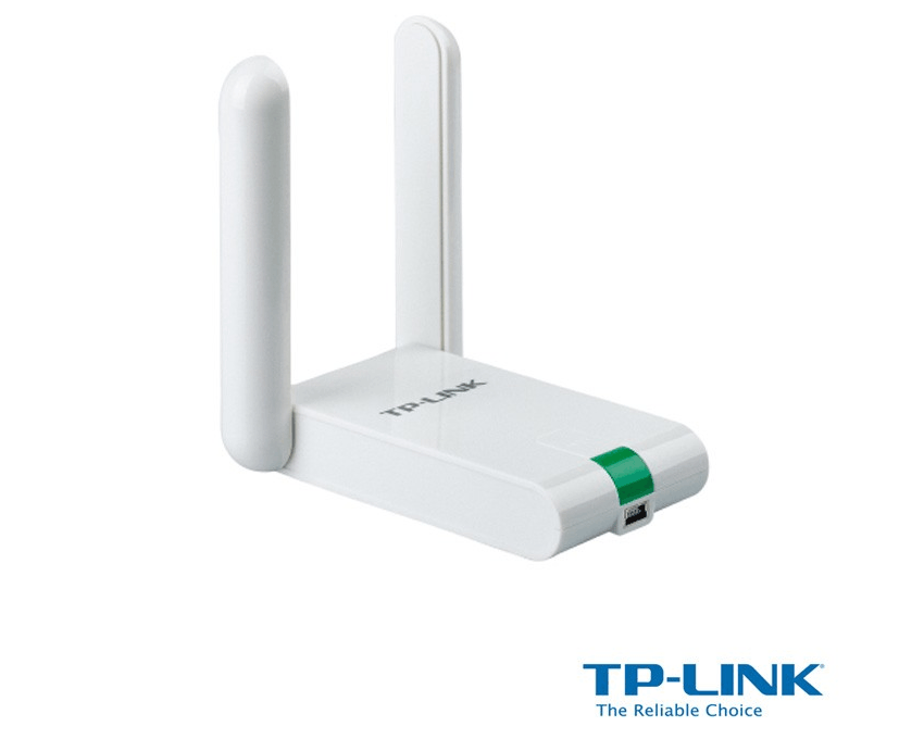 Adaptador Wireless TP-LINK USB N 300Mbps Alta Ganancia