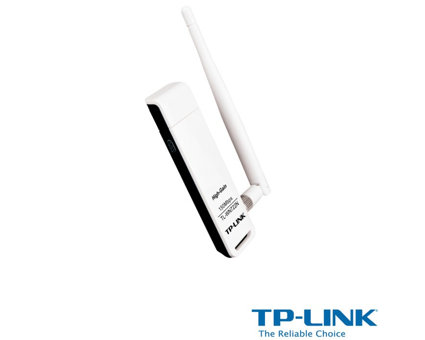 Adaptador Wireless Usb TP-LINK 150Mbs - B/G/N - 1 Antena