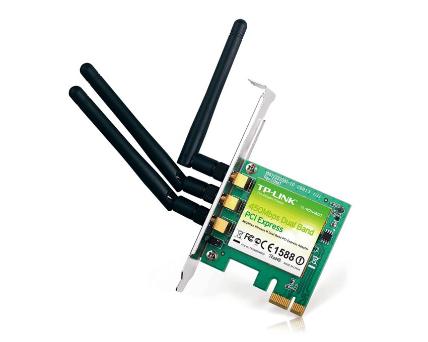 Adaptador Wireless tTP-LINK N Pci-Ex. 450Mbps Dual-Band
