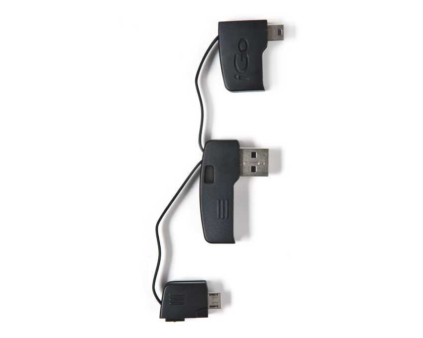 Adaptador iGO Mini-Micro USB para carga y Sincronizacion imagen 3