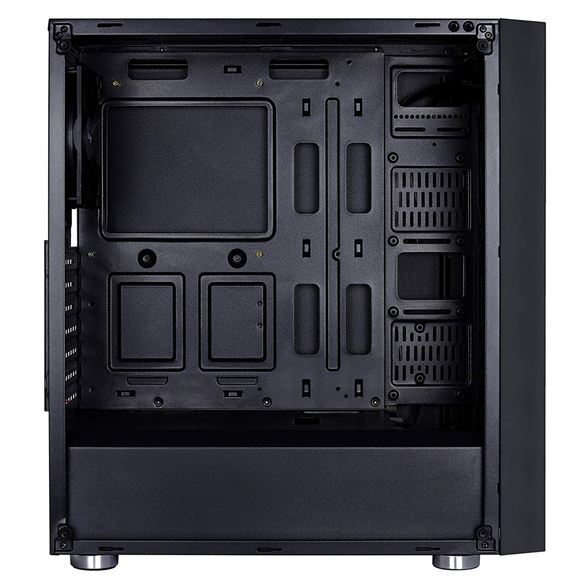 Aerocool Quartz Vidrio Templado Led Rojo imagen 4