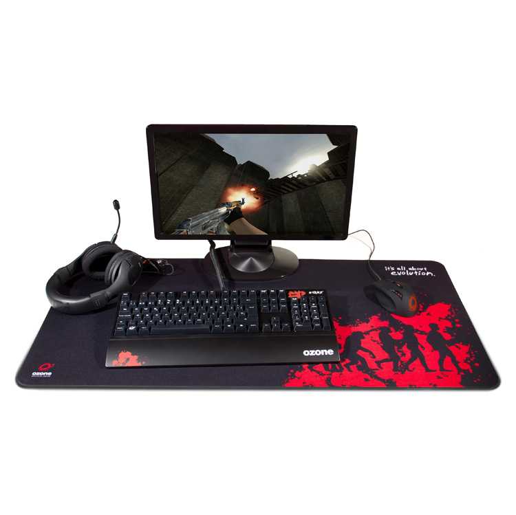 Alfombrilla gaming OZONE Ground Level EVO Grande imagen 2