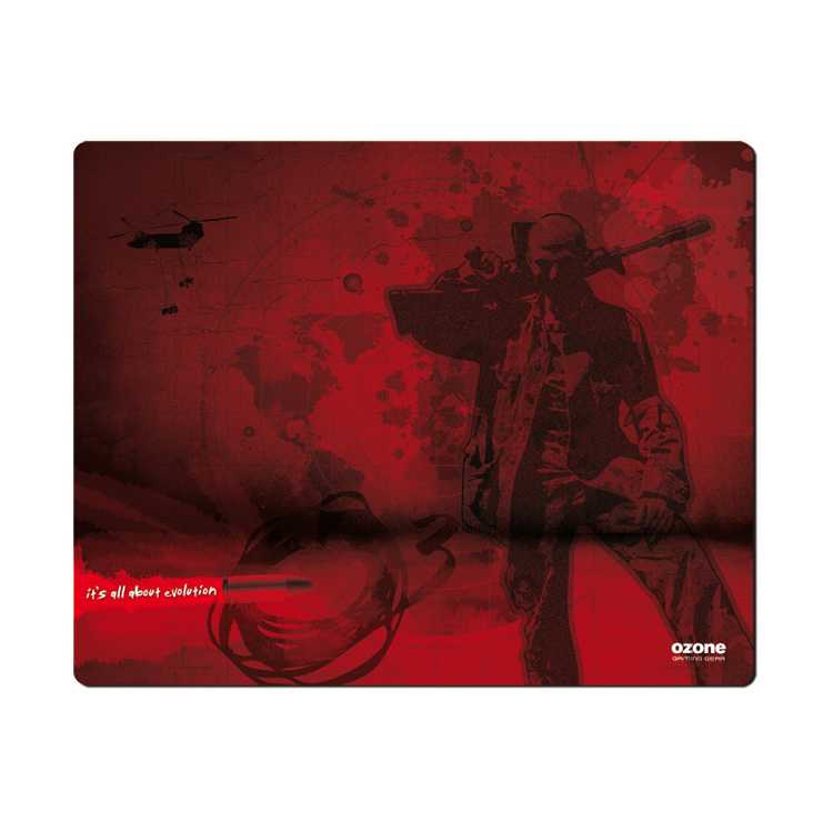 Alfombrilla gaming OZONE Shooter L Enrrollable
