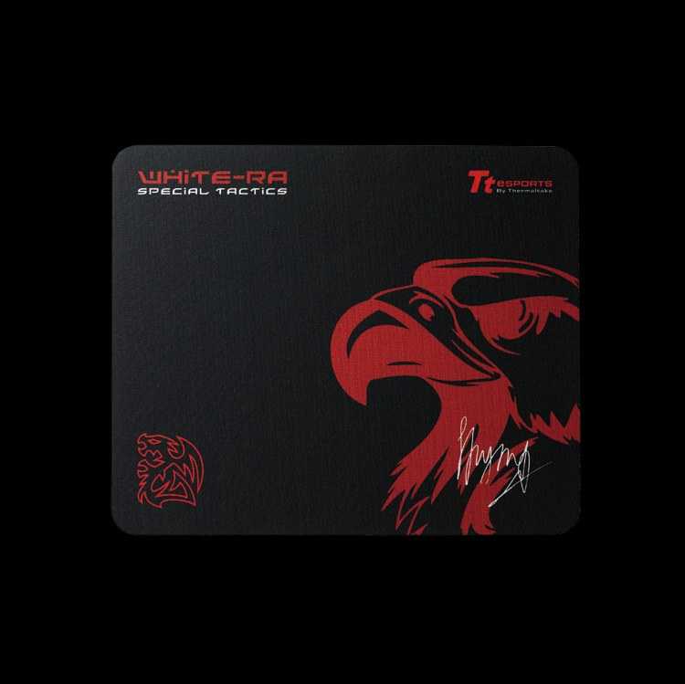 Alfombrilla gaming Tt eSPORTS White-Ra Negra imagen 3