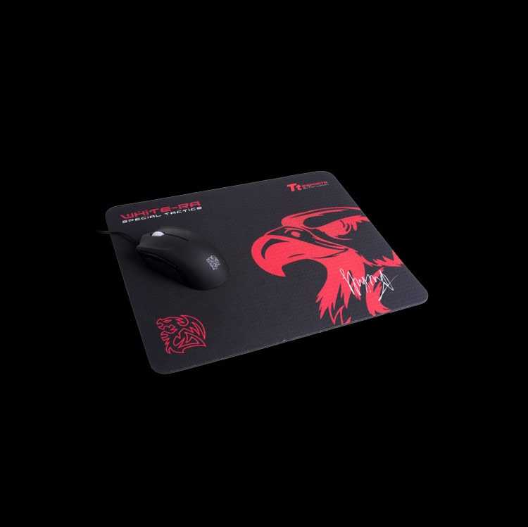 Alfombrilla gaming Tt eSPORTS White-Ra Negra imagen 4