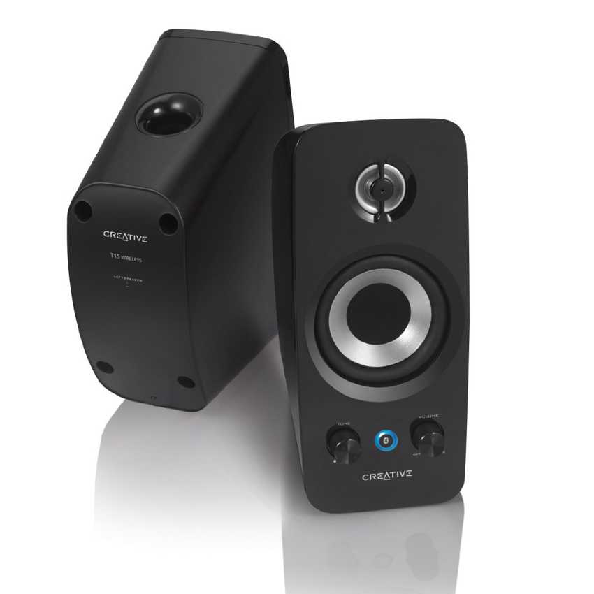 Altavoces Creative T15 Negro 2.0 Bluetooth imagen 3