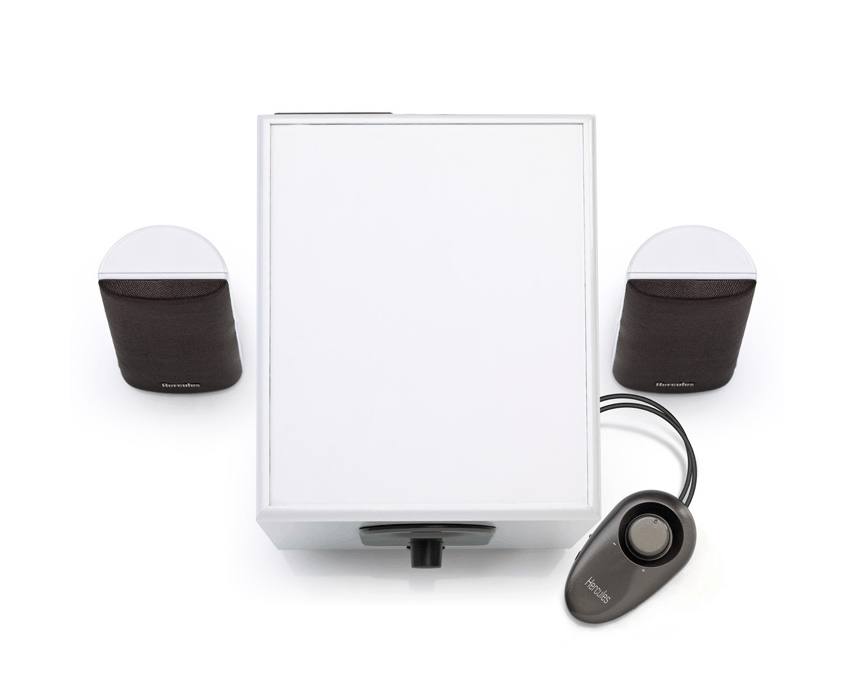 Altavoces Hercules XPS 2.1 40 Slim Blancos imagen 4