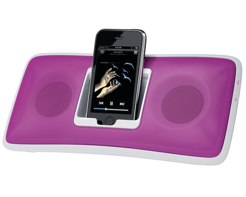 Altavoces Logitech 2.0 Rechargeable Speaker S315i Pink Ipod/Iphone