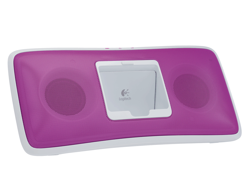 Altavoces Logitech 2.0 Rechargeable Speaker S315i Pink Ipod/Iphone imagen 4
