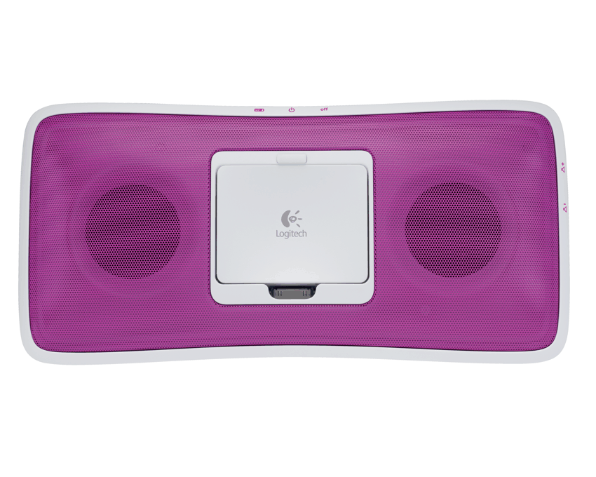 Altavoces Logitech 2.0 Rechargeable Speaker S315i Pink Ipod/Iphone imagen 5