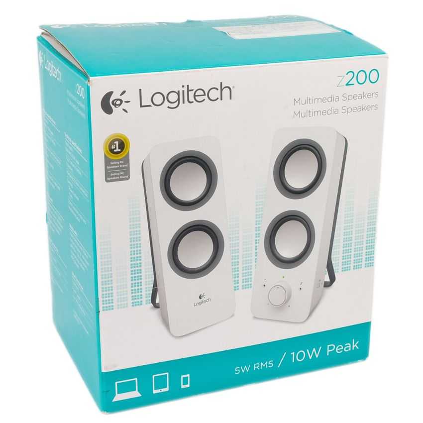 Altavoces Logitech Z200 Blanco imagen 3
