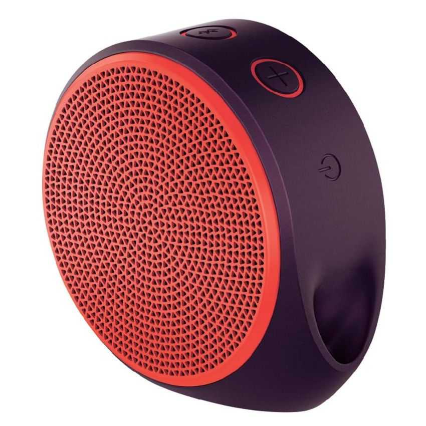 Altavoz Logitech Bluetooth X100 Rojo