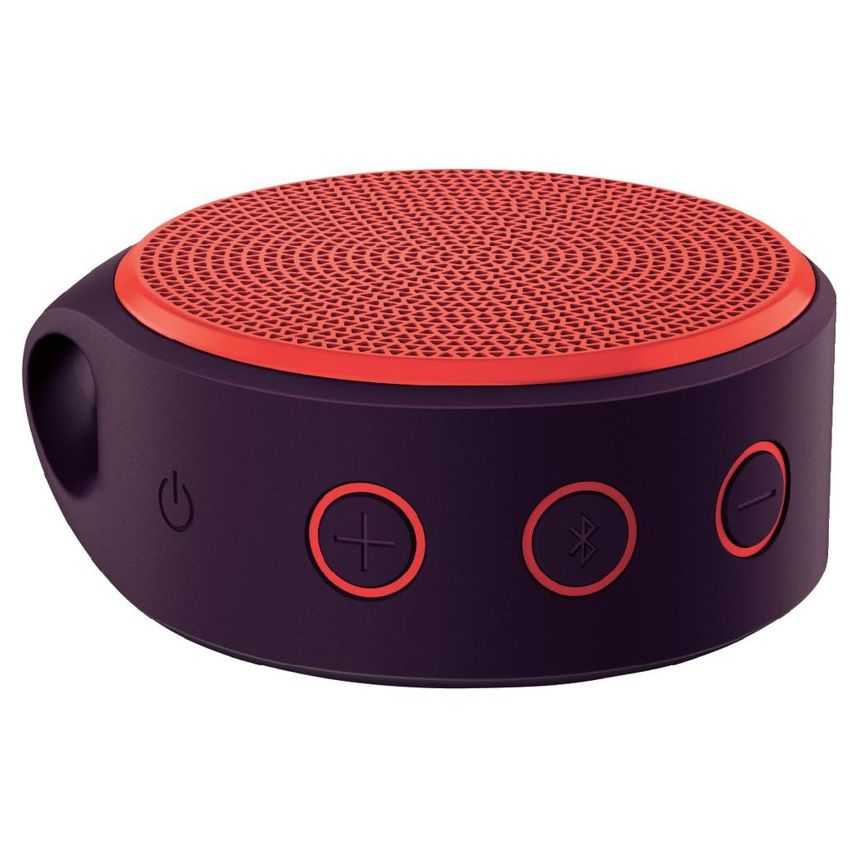 Altavoz Logitech Bluetooth X100 Rojo imagen 2