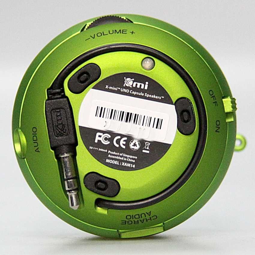 Altavoz X-Mini II UNO Capsula Verde XAM14-GR imagen 2