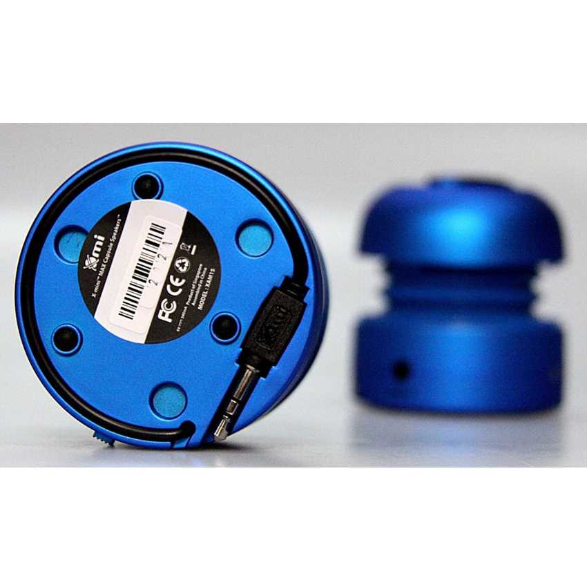 Altavoz X-Mini MAX Capsula Azul XAM15-BL imagen 4