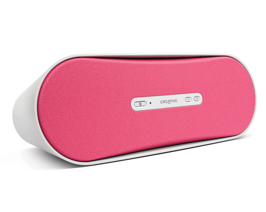 Altavoz iPod Creative ZII Sound D100 Bluetooth Rosa