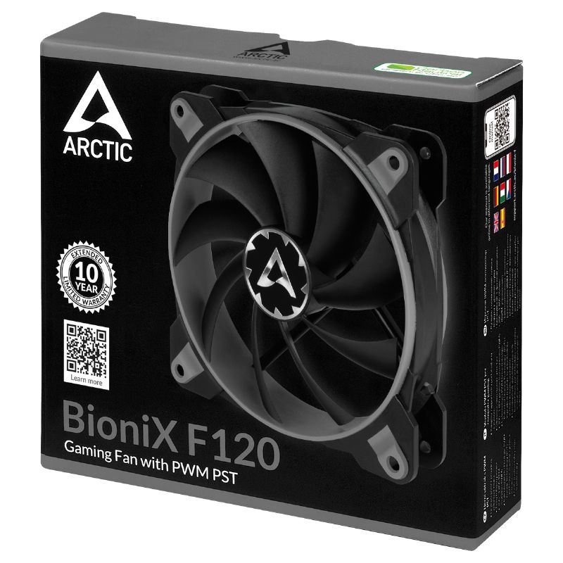 Arctic Bionix F120 Gris PWM Gaming imagen 5