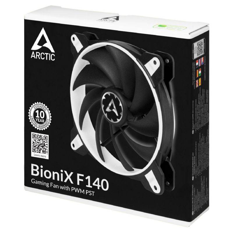 Arctic Bionix F140 Blanco-Negro PWM Gaming imagen 5