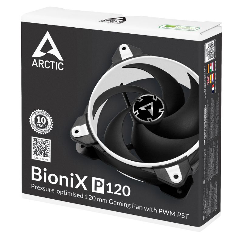 Arctic Bionix P120 PWM Blanco imagen 5