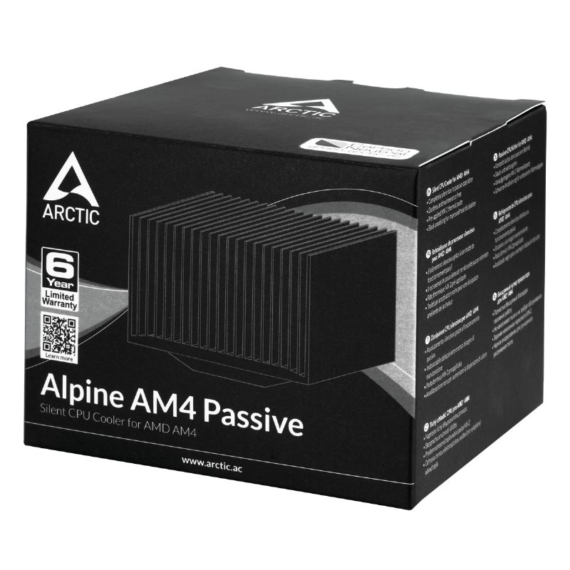 Arctic Cooling Alpine AM4 Pasivo Negro imagen 5