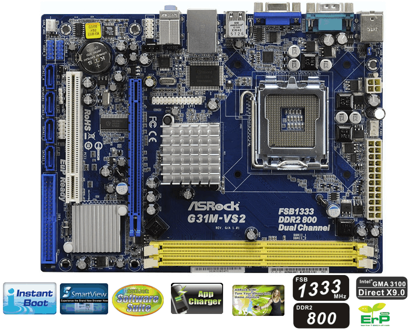 AsRock Placa G31M-VS2