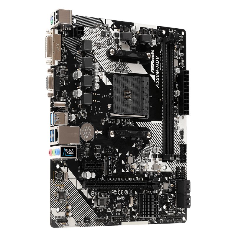 Asrock A320M-HDV R4.0 imagen 4
