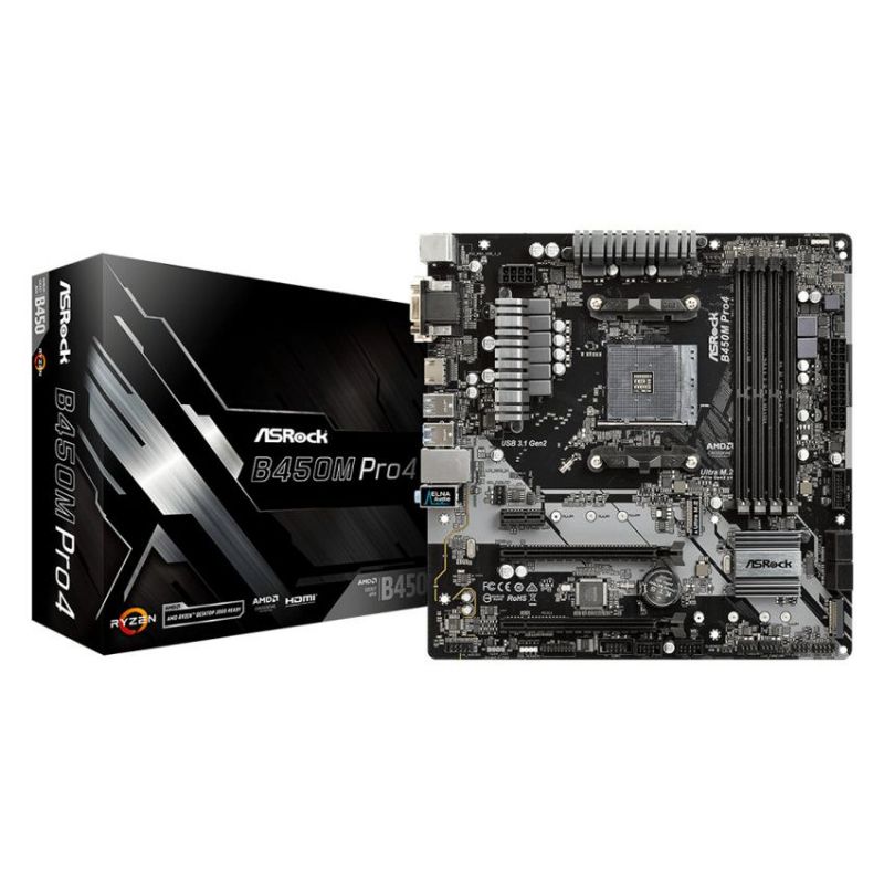 Asrock B450M Pro 4
