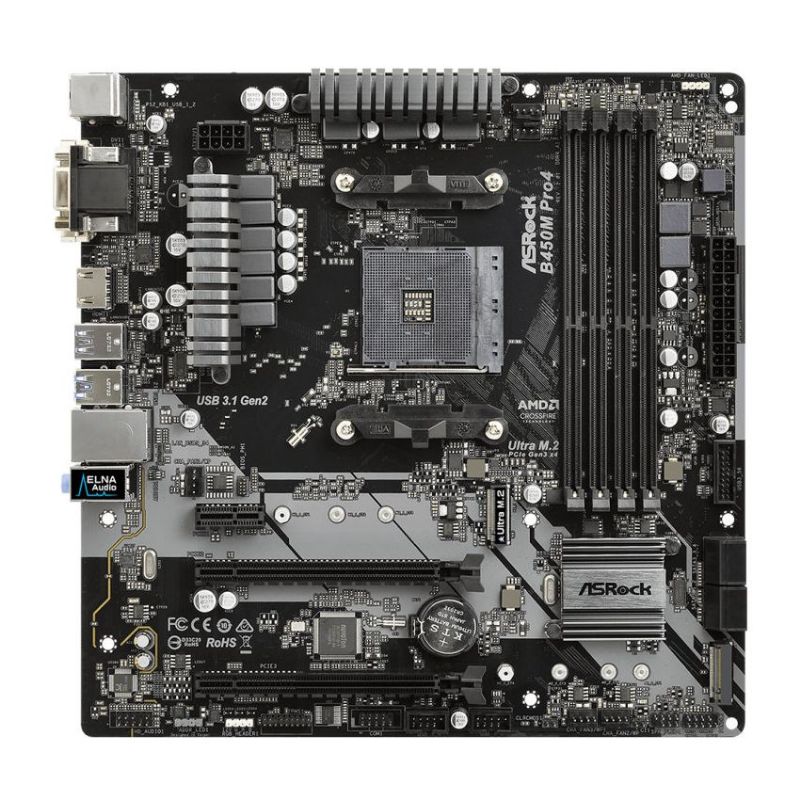 Asrock B450M Pro 4 imagen 2