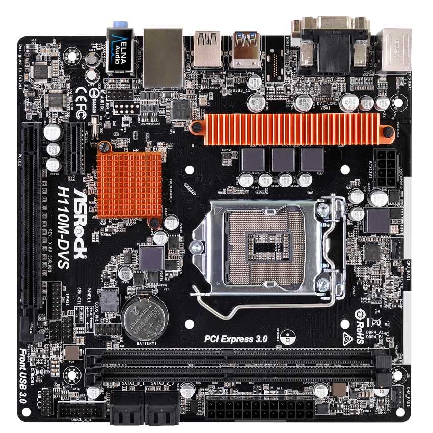 Asrock H110-DVS R3.0 imagen 2