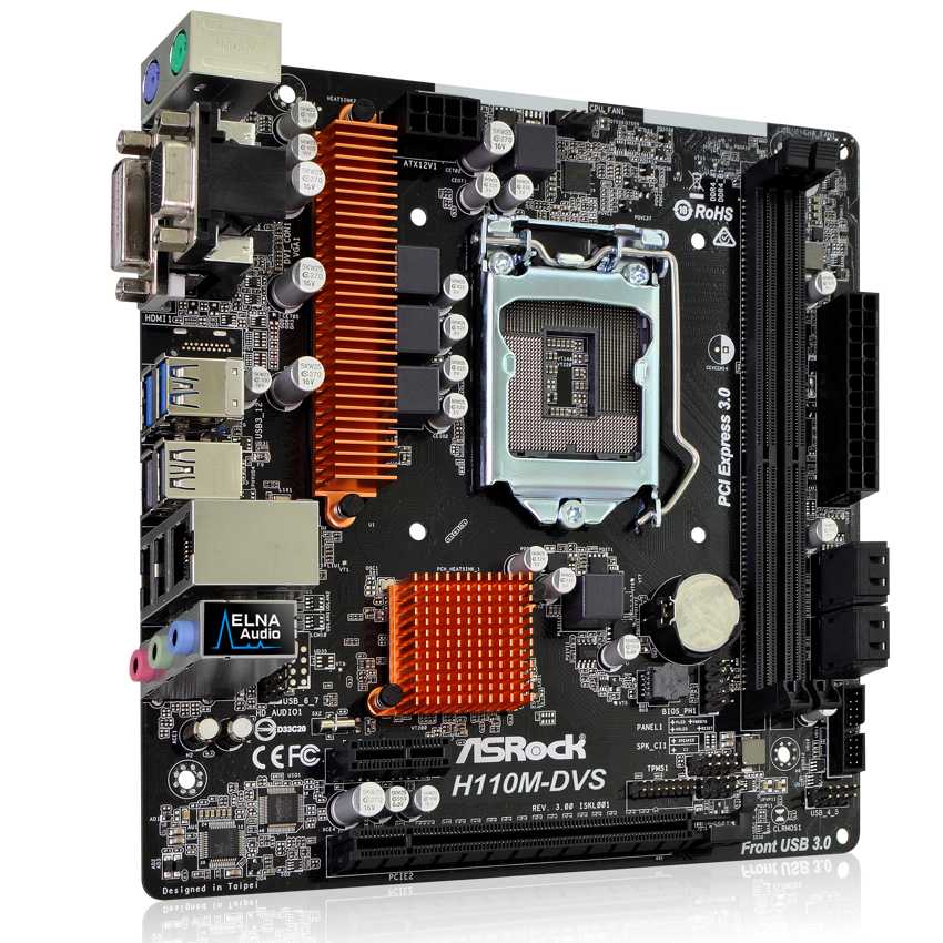 Asrock H110-DVS R3.0 imagen 4