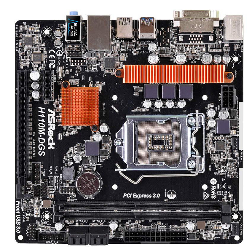 Asrock H110M-DGS R3.0 imagen 2