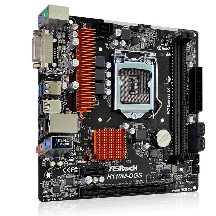 Asrock H110M-DGS R3.0 imagen 4