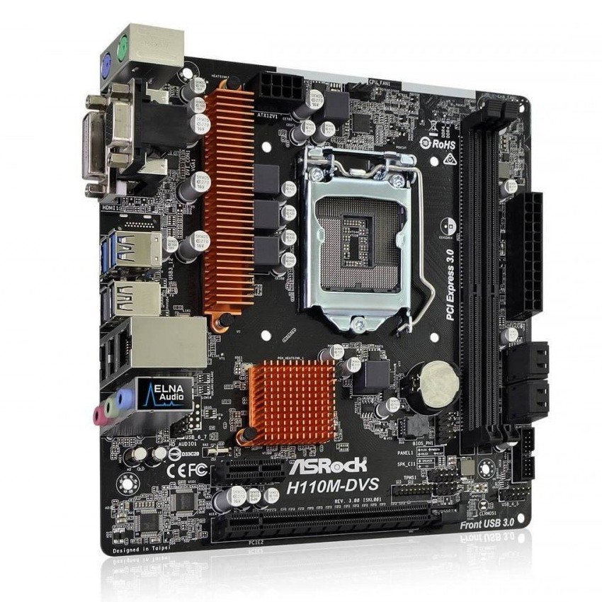 Asrock H110M-HDV R3.0 imagen 3