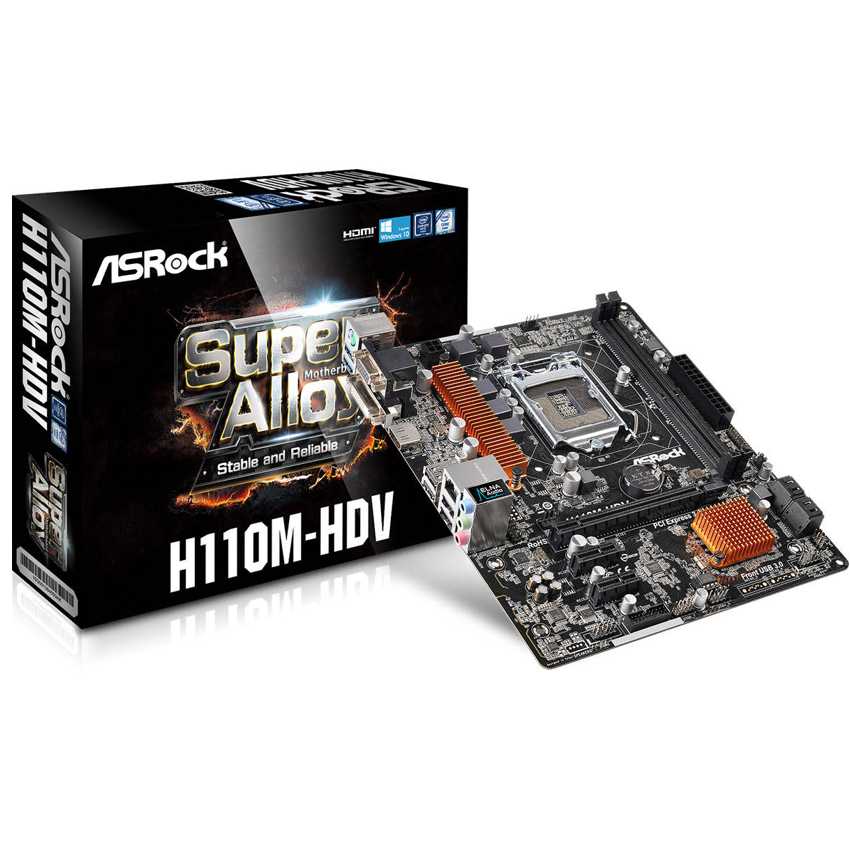 Asrock H110M-HDV