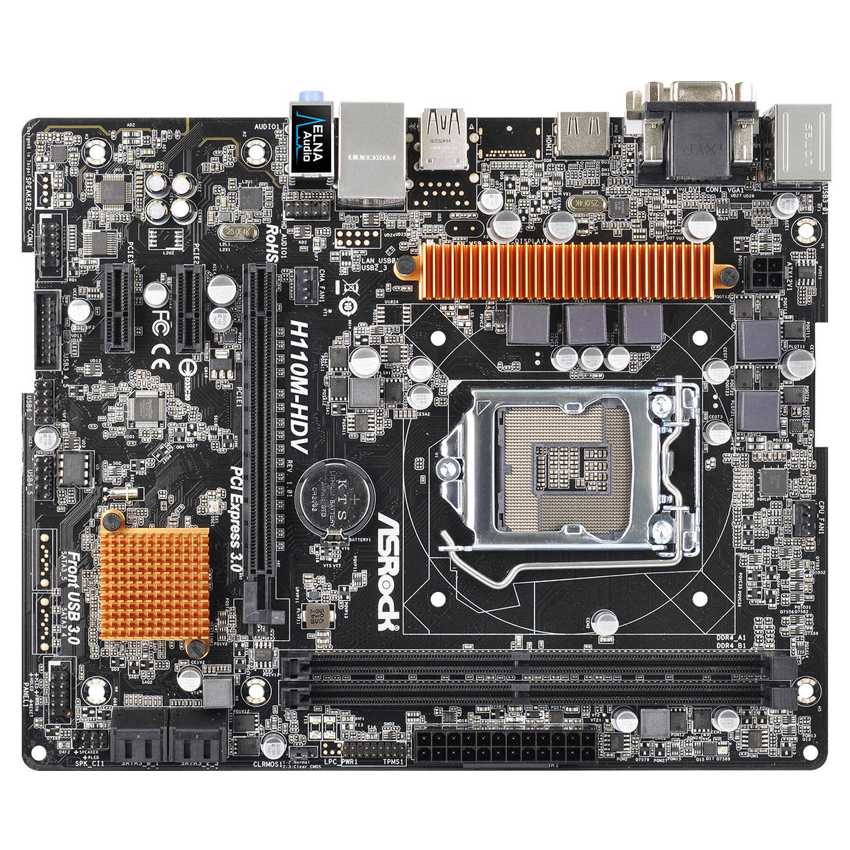 Asrock H110M-HDV imagen 2