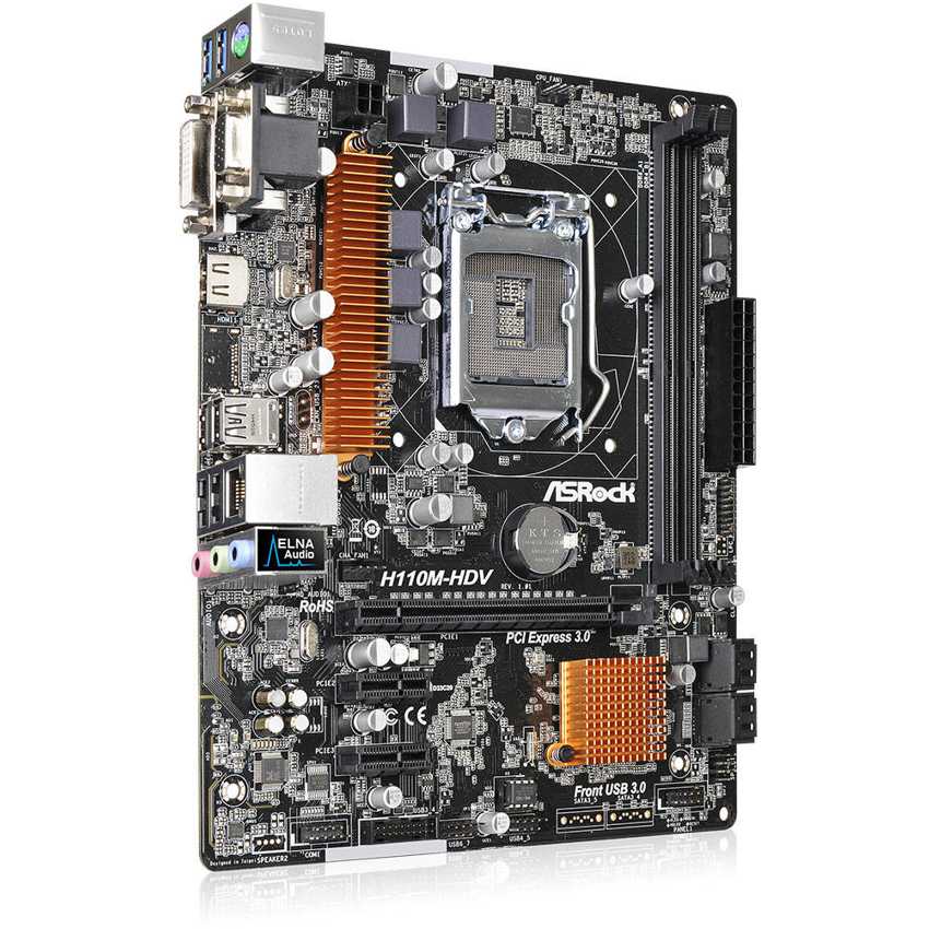 Asrock H110M-HDV imagen 4