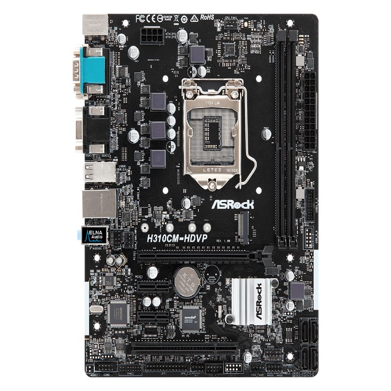 Asrock H310CM HDVP DASH  imagen 2