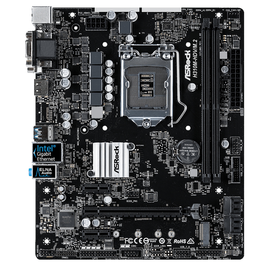 Asrock H310M-HDV/M.2 imagen 2