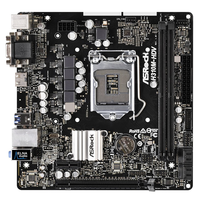 Asrock H310M-HDV imagen 2