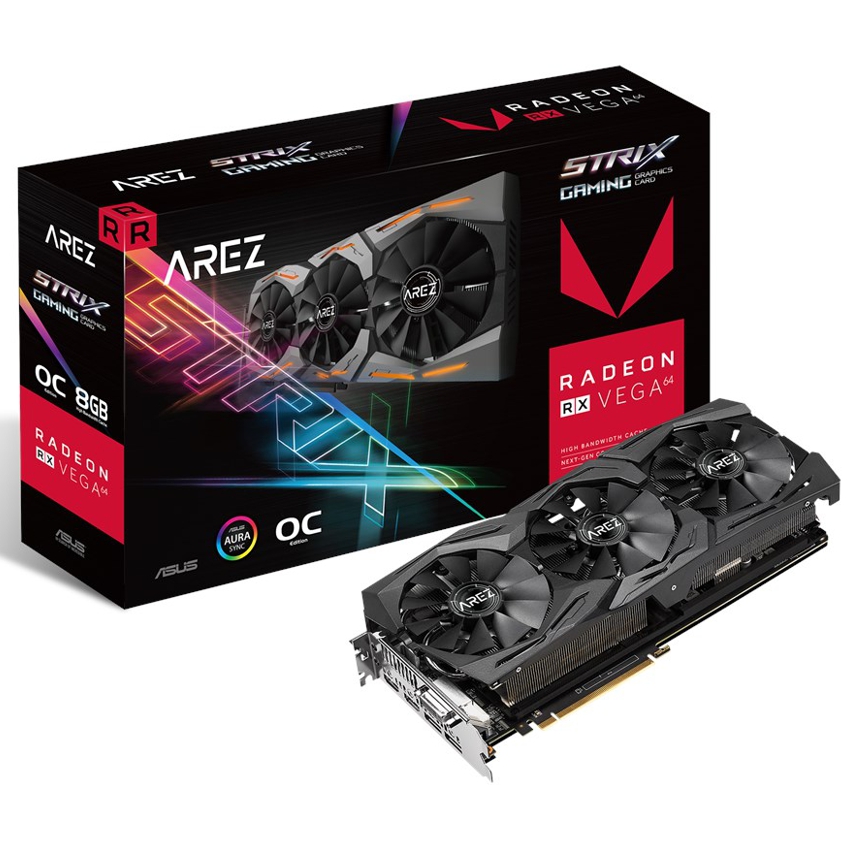 Asus Arez StriX RX Vega 64 8GB DDR5 OC Gaming