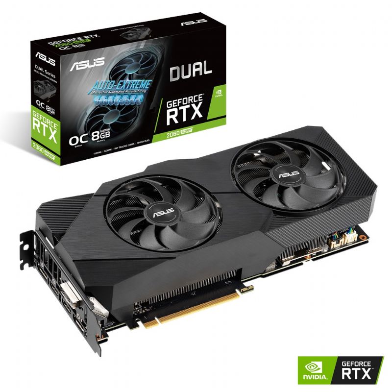 Asus Dual GeForce RTX 2060 Super 8 GB DDR6 EVO OC V2
