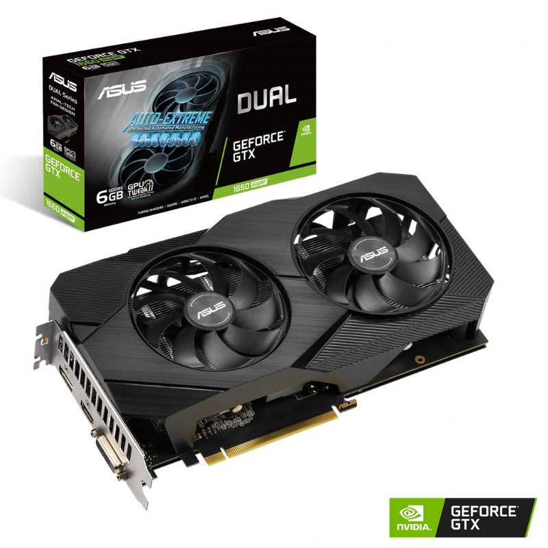 Asus GeForce Dual GTX 1660 Super 6 GB DDR6 EVO