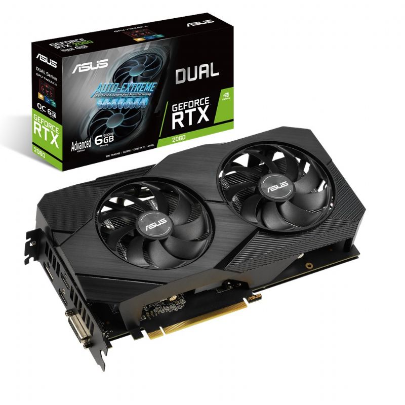 Asus GeForce Dual RTX 2060 6 GB DDR6 Advance Edition EVO
