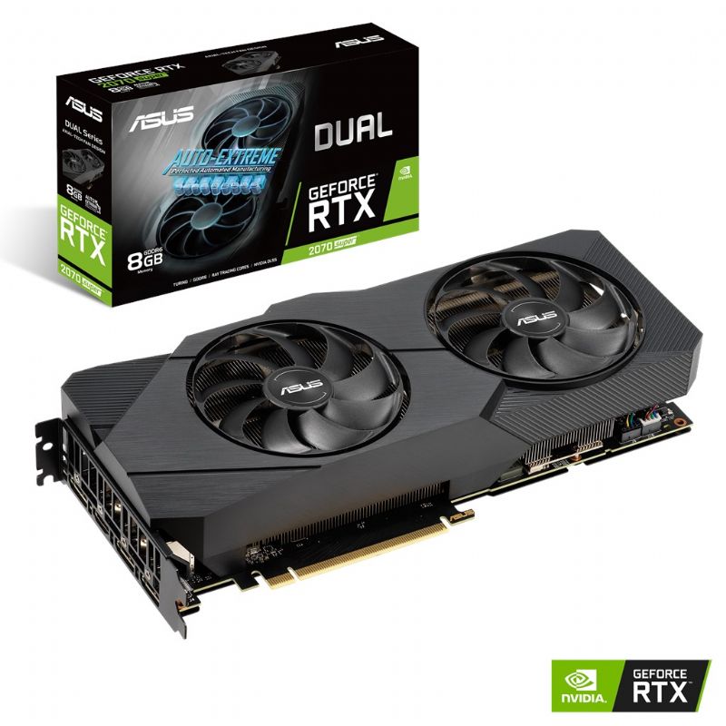 Asus GeForce Dual RTX 2070 Super 8 GB DDR6 EVO
