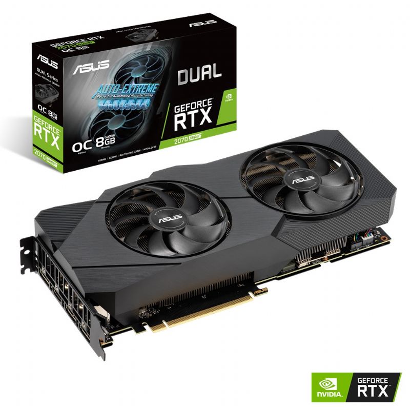Asus GeForce Dual RTX 2070 Super 8 GB DDR6 OC EVO