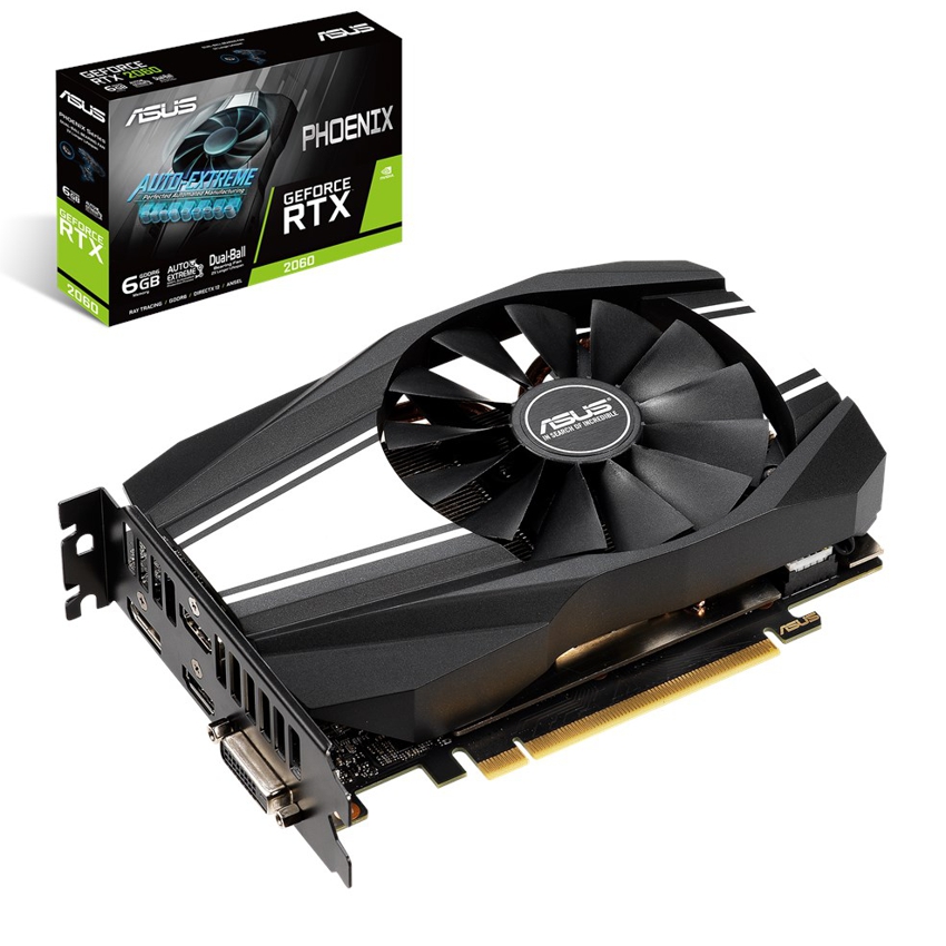 Asus GeForce Phoenix RTX 2060 6 GB. DDR6