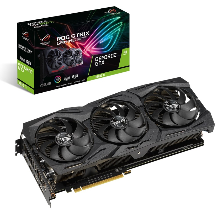 Asus GeForce Rog StriX Phoenix GTX 1660Ti 6 GB. DDR6
